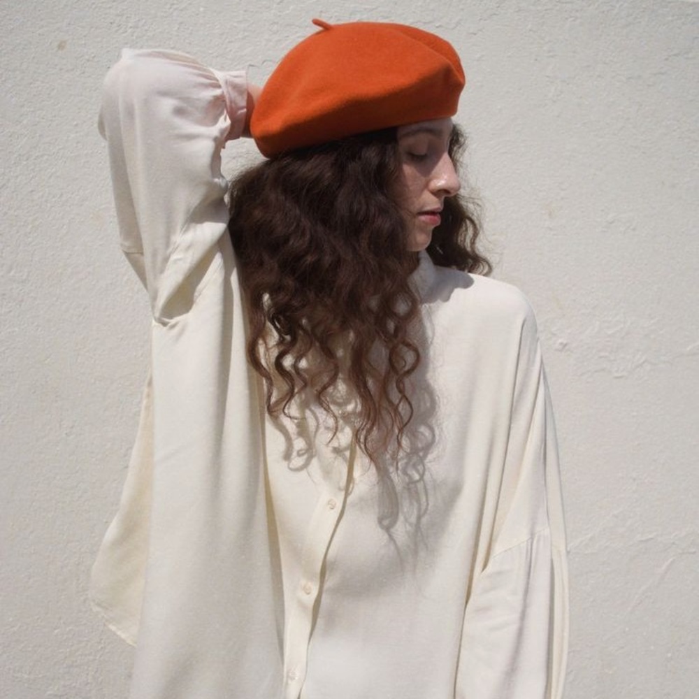 ✨B1G1 | Boutique Orange Beret - Picture 8 of 10